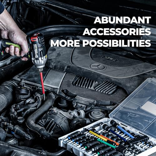 toolant Extra Long Magnetic Nut Driver Set, Metric & SAE, 6-Piece - style: 6pcs Extra Long