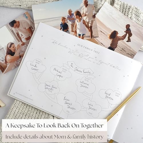 Complete Pregnancy Journal & Memory Book - Weekly Pregnancy Scrapbook with Ultrasound Photo Slots - Pregnant Planner Tracking, Milestone Tracker & First‑Year Keepsake - color: Gold