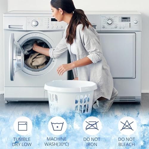 Sasttie Cooling Pregnancy Pillow Cover for 57-inch Maternity, Light Grey - color: Light Grey