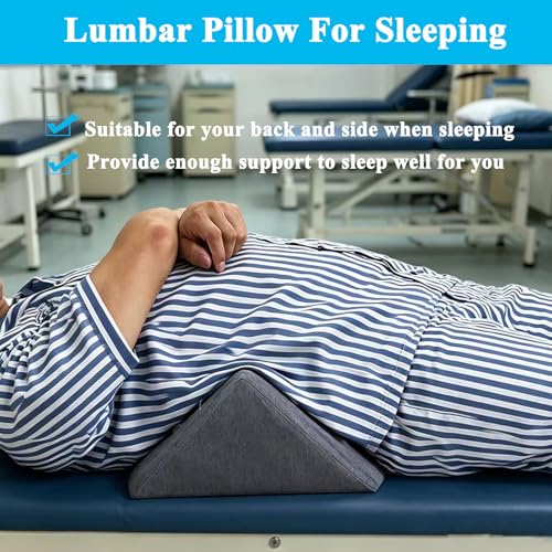 Saula 3 in 1 Flexible Bed Wedge Pillow for After Surgery Side Sleeper