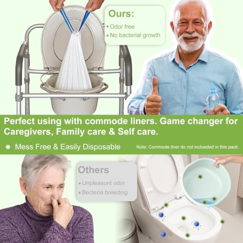 Super Absorbent Commode Pads 50 Pcs - color: 50 Pcs 5*4.75 in