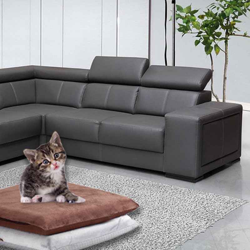 Augld Square Memory Foam Chair Cushion 16x16 in Coffee - color: Coffee, size: 16x16 In