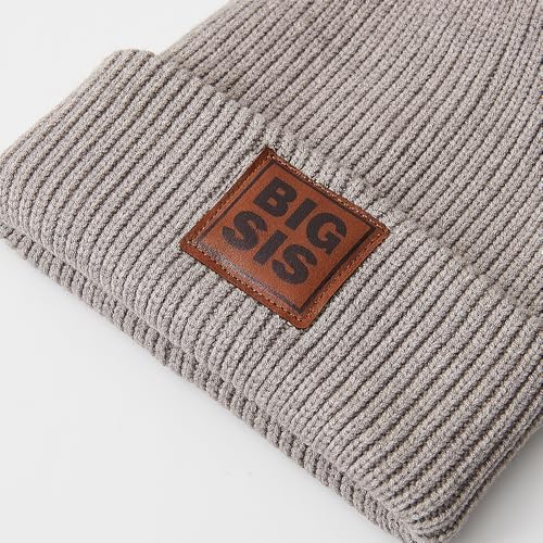 Cute Beanies Warm Soft Winter Hat Christmas Beanie Unisex - color: Big Sis