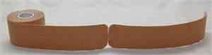 Therapist’s Choice® Kinesiology Tape Pre-Cut Roll (Beige) - color: Beige