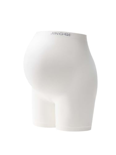 Maternity Underwear High Waisted Seamless Underwear for Women - color: White, size: Medium