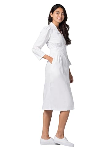 Adar Universal Scrub Dress for Women - Fitted Midriff Dress - size: 6