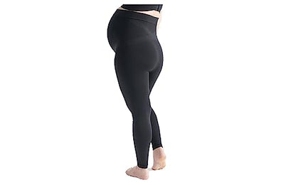 KNIX Women BlissFit Seamless Maternity Leggings – Over-the-Belly Pregnancy Activewear, Stretch Support - size: Medium