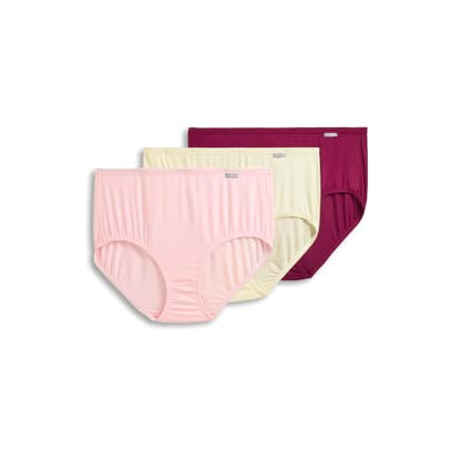 Jockey Women's Underwear Supersoft Brief - 3 Pack - color: Pink Frost, size: 5