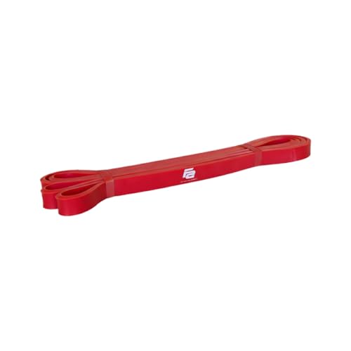 Fit Active Sports Resistance Workout Exercise Bands for Home, Gym, Stretching, Strength Training, Weightlifting, Pull Up Assist - Indoor and Outdoor Use - color: Red