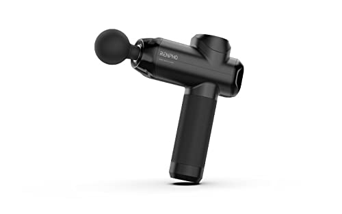 RENPHO Upgrade Massage Gun Deep Tissue, Powerful and Quiet Muscle - color: Space Black