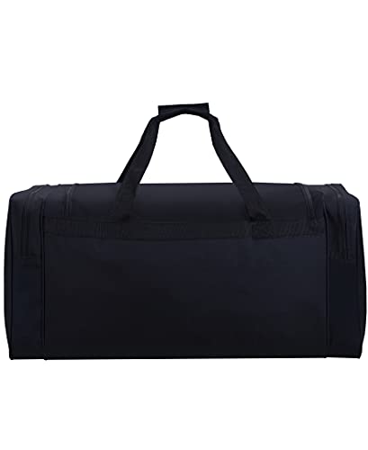 Rockland Duffel Bag, Black, X-Large 30-Inch - color: Black, size: 30"