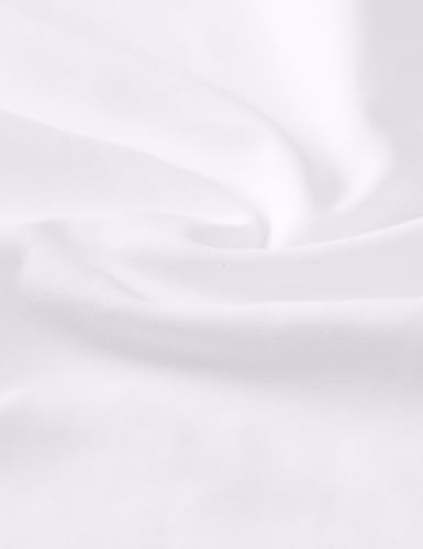 CRZ YOGA Maternity Crewneck Tops - color: White, size: Large