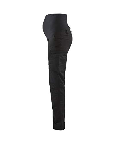 Blaklader Womens 7101 Maternity Service with Stretch Black Pant - size: X-Large