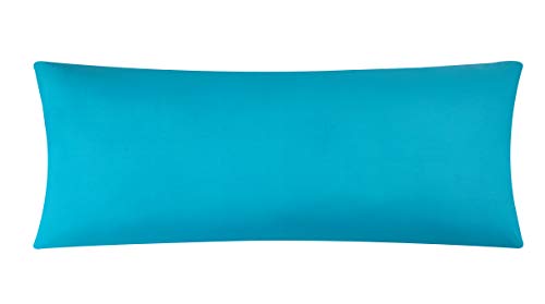 EVOLIVE Body Pillow Cover 21"x54", Microfiber, Hidden Zipper (Ocean) - color: Ocean