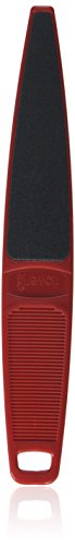 Flowery Original Swedish Clover Red Foot File, Pedicure Foot Scrubber, 60/100 Grit - RED