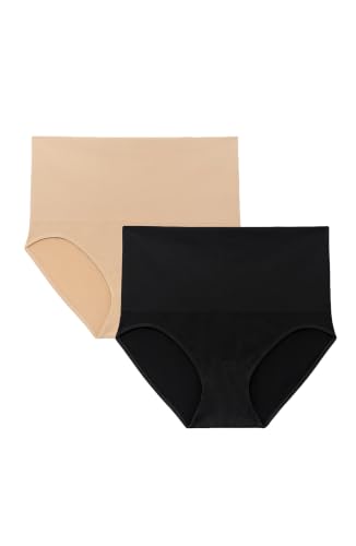 Motherhood Maternity womens Seamless Postpartum Shaper Panty , Belly Support Underwear , 2-pack - size: Small
