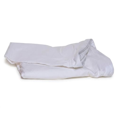 Replacement Cover for C-Shaped Body Pillow - Soft Stain-Resistant Jersey Knit Case, Dust-Mite Resistant, Machine Washable, Black