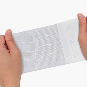 Women's Bra Extenders 4 Hook / 3 Hook / 5 Hook / 2 Hook Soft Comfortable Stretchy Bra Extension Strap - color: 3pcs, Bra Extender 4 Hook 1/2 Inch
