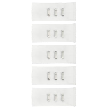 MECCANIXITY 5pcs White Pants Waist Button Extenders for Women Men 3.3" - color: White, size: 3.3"