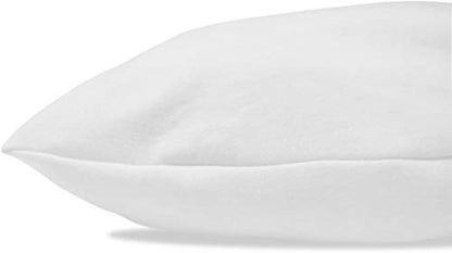 Betty Dain Stretch Jersey Universal Pillowcases, 2 Pack, White - color: White