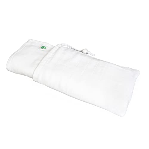 Car Seat Cover for Baby Boy – Breathable, 100% Certified Organic Cotton, Premium Muslin Car Seat Canopy - Infant Car Seat Cover Blocks Sun, Dust, Wind, Bugs, & Keeps Baby Cool, Fits All Seats (White) - color: White