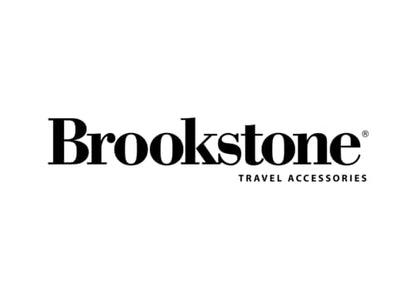 Brookstone Neck Travel Pillow Lightweight Contoured Memory Foam Support - color: Velvet Brown