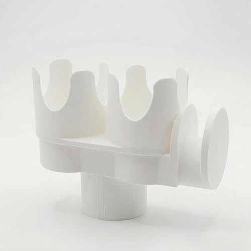 Breast Pump Caddy and Bottle Holder Attachment for Spectra S1 S2, White - color: White