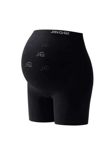 Maternity Underwear High Waisted Seamless Underwear for Women - color: Black, size: Large