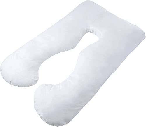 Bluestone Pregnancy Pillow, Body Cushions for Adults, White, 60” x 38”