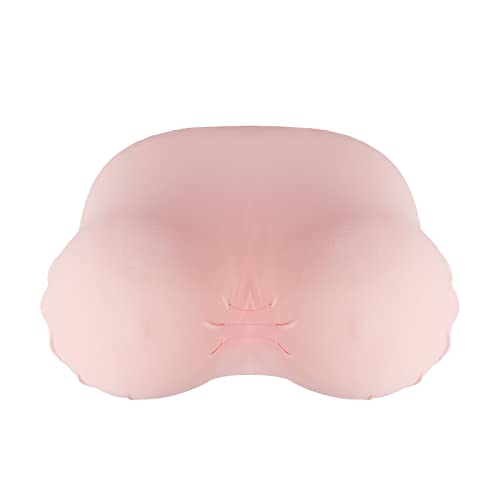 ITODA Boobs Breasts Pillow Cushion Funny Throw Pillow Home Bedroom Decor Cushion Soft Sleep 3D Creative Breast Shape Sleeping Backrest with Washable Removable Cover - color: Pink