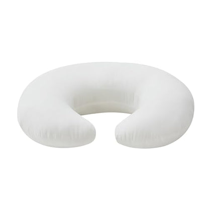 Nursing Pillow and Body Positioner for Breast Feeding and Bottle Feeding, Ultra Soft Breastfeeding Pillows with Removable Pillow Cover (Naked Pillow) - color: Naked Pillow