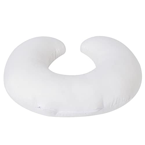 Nursing Pillow and Positioner Breastfeeding and Bottle Feeding - color: White Pillow Without Cover