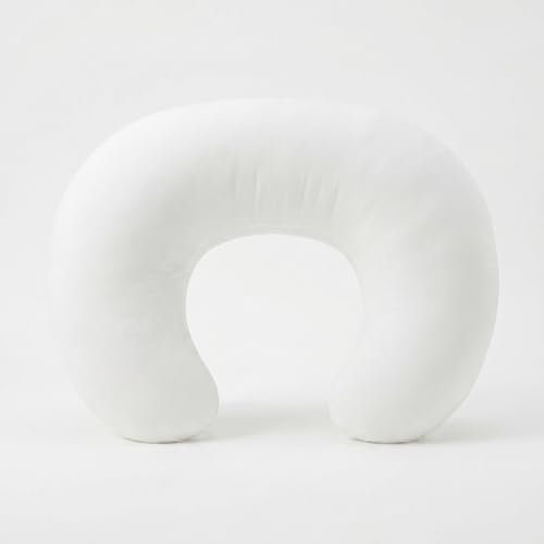 Nursing Pillow and Body Positioner for Breast Feeding and Bottle Feeding, Ultra Soft Breastfeeding Pillows with Removable Pillow Cover (Naked Pillow) - color: Naked Pillow