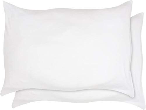 Betty Dain Stretch Jersey Universal Pillowcases, 2 Pack, White - color: White