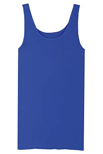 NIKIBIKI Women Seamless Premium Classic Tank Top, Made in U.S.A - color: Royal Blue
