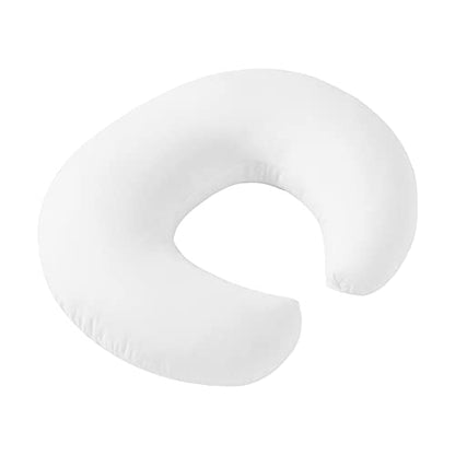 Nursing Pillow and Positioner for Breastfeeding and Bottle Feeding - color: White Pillow Only