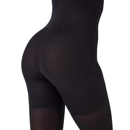 SPANX SPANXshape High-Waisted Mid-Thigh Tight-End Tights - size: C