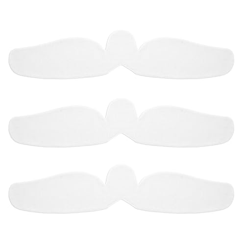 KimYoung Under Breast Sweat Pads 3PCS 100% Cotton Bra Liner Reusable - size: Medium