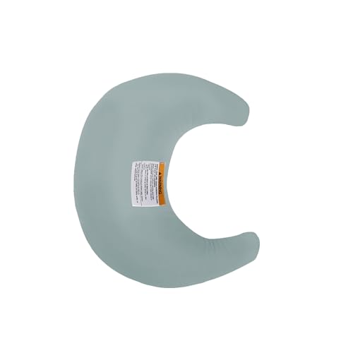 snuggle me Organic Baby Nursing Pillow for Breastfeeding - Slate - color: Slate - V2