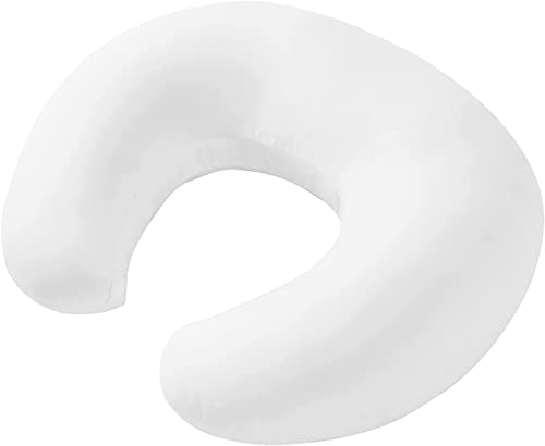 Nursing Pillow and Positioner Breastfeeding and Bottle Feeding - color: White Pillow Without Cover