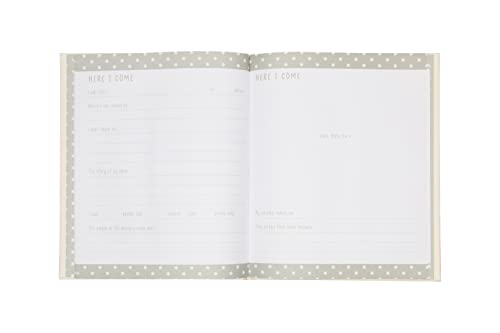 Kate & Milo Baby Memory Book, Gender-Neutral, Rainbow Print - color: Rainbow with Ink Pad