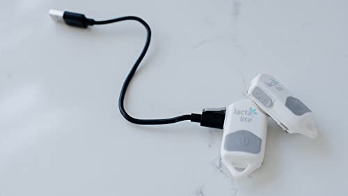 Hands Free Breast Pump Light | Lacta Lite | Wearable, Portable, Clip-On, Rechargeable Set of Lights