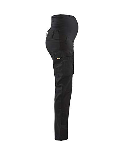 Blaklader Womens 7101 Maternity Service with Stretch Black Pant - size: X-Large