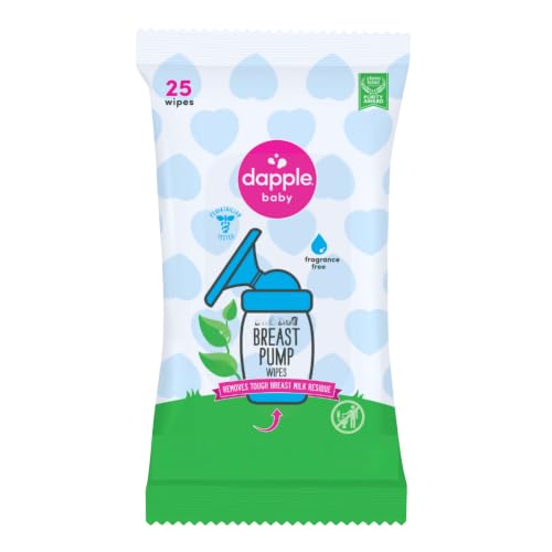 Dapple Baby - Breast Pump Wipes, Wipes Pouch - 25 Count (Pack of 1) - size: 25 Count (Pack of 1)