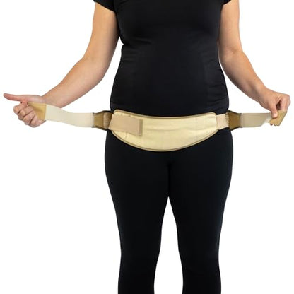 OPTP Maternity SI-LOC, SI Joint Support Belt for Women – Large/Extra-Large - size: Large-X-Large
