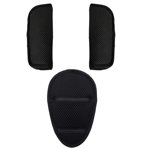3 Pack Universal Car Seatbelt Crotch Cushion,Car Seat Belt Kit,Soft Seat Belt Strap Covers - size: 3 Pcs