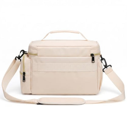 GDNasist Breast Pump Bag Compatible with Spectra S1 and S2, Pumping Bag - color: Beige
