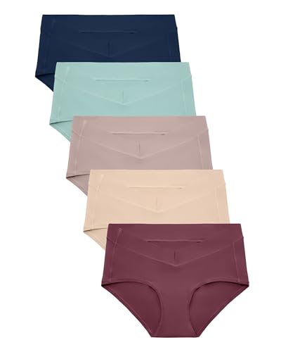 Kindred Bravely Hipster Maternity Underwear Pregnancy to Postpartum, 5 Pack - size: X-Large-XX-Large