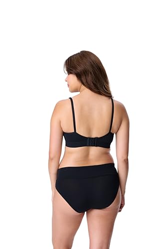 Motherhood Maternity Womens Seamless Wrap Triangle Nursing Bra - color: Black, size: Medium