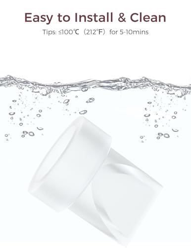 Momcozy M5 Original Replacement Accessories, Duckbill Valves 4 PCS - size: M5-Duckbill Valve*4